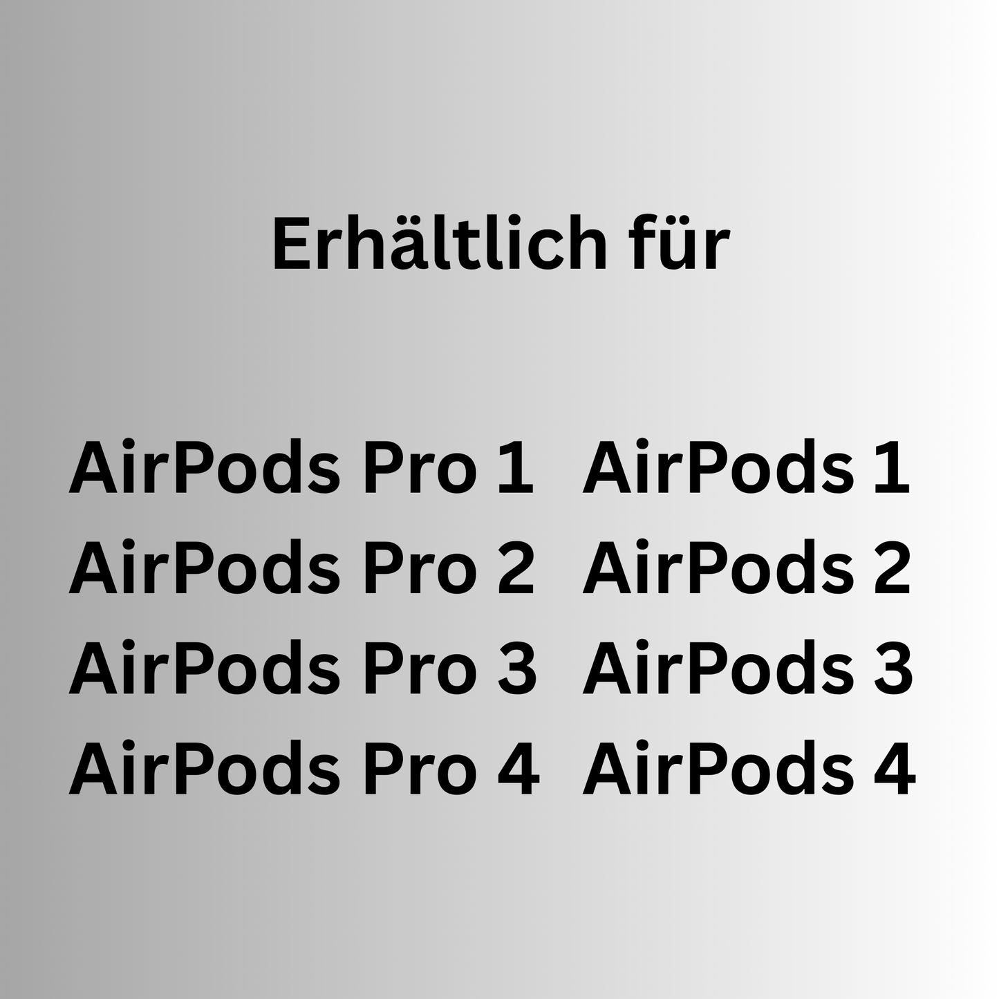 AirPods Ladestation Untertisch Halter – Schreibtisch Halterung für AirPods Pro 1/2/3/4 & AirPods 1/2/3